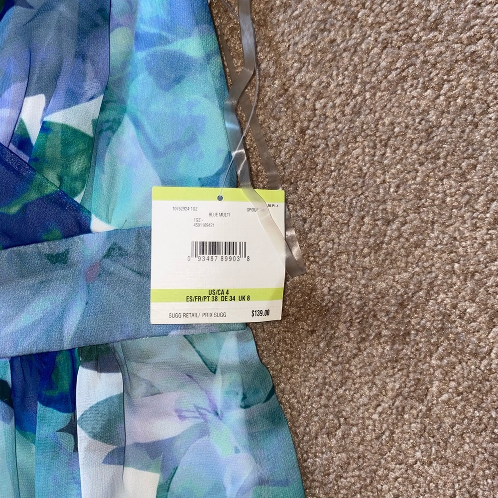 Dress Anne Klein blue multi